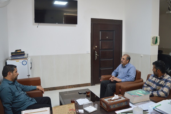 دیدار فرمانده ناحیه مقاومت بسیج اشکذر با سرپرست شهرداری