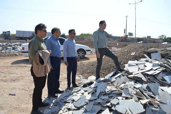 ضرورت برخورد قانونی با تخلیه کنندگان نخاله های ساختمانی در سطح شهر اشکذر