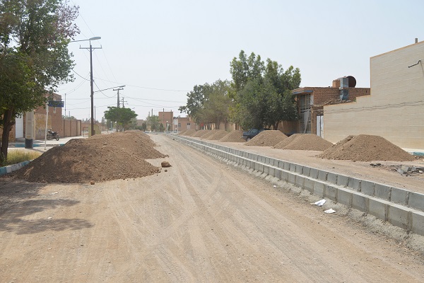 آغاز عملیات عمرانی ساماندهی بلوار امام خمینی (ره) حسن آباد