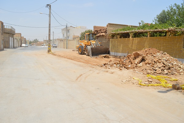 تملک و آزاد سازی بخشی از پلاک واقع در تعریض و بهسازی خیابان آزادگان