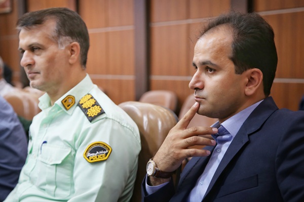 تجلیل از خلبان محمدرضا زارع نژاد اشکذری